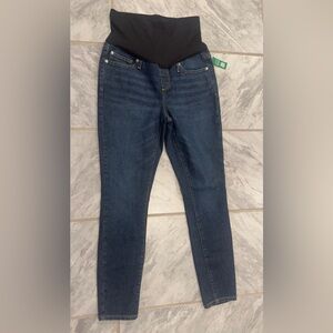NWT Gap Maternity Womens Blue Skinny Jeans Size 8Short 29W